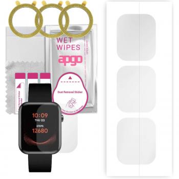 3x apgo Hydrogel Schutzfilm für Mobvoi TicWatch GTH