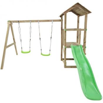 Parque infantil Carlit M con columpio doble de Masgames