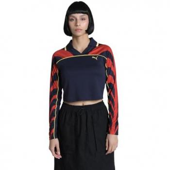 Puma Road to Unity Maglia Funzionale Navy/Giallo/Rosso – Baby Tee (XL)