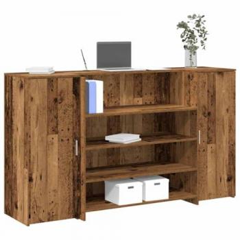 VidaXL Empfangstheke Landhausstil 180x50x103,5 cm Holzwerkstoff