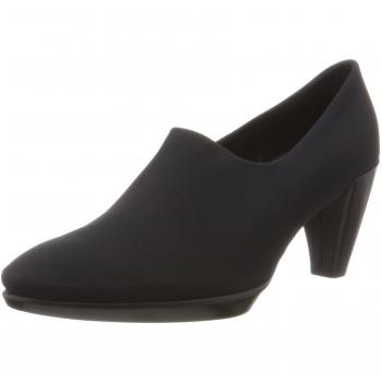 Ecco Shape 55 Plateau, Zapatos de Tacón Elegantes Mujer, Negro