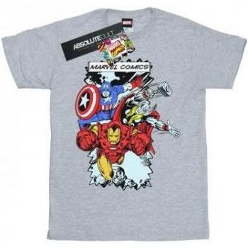 Camiseta de Algodón Marvel para Mujeres