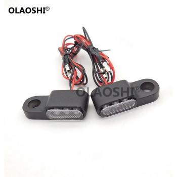 Clignotants Ambre en Aluminium pour Moto