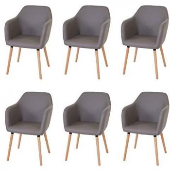 Nordic Comfort – Chaise de Salle à Manger Malmö T381, taupe