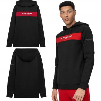 Homme 4F H4L22 BLM015 T-shirt Noir Profond