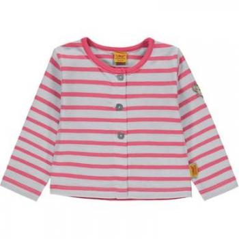 Veste Steiff en tissu molletonné pour fille, rose