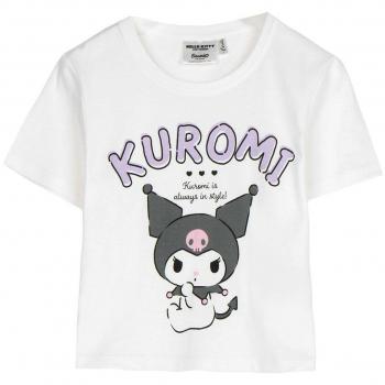 Camiseta Infantil Hello Kitty Blanco talla 8