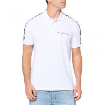 T-shirt polo A|X Armani Exchange pour homme – Couleur blanche