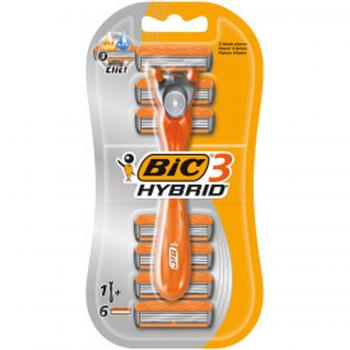Rasoio Bic 3 Hybrid Blister 6 pz