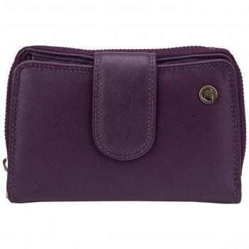 Greenburry Leder-Spongy Portemonnaie 8,5 cm – Blau (39,99 €)