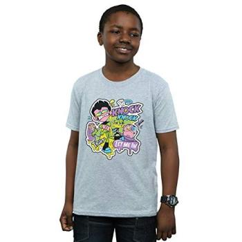 Jongens/DC Comics Knokknop T‑shirt voor Teens