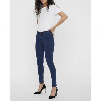 Vero Moda Pantalones jegging de mujer en azul medio