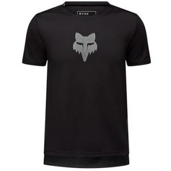 Bambini Fox Maglia Ciclismo Nero XL