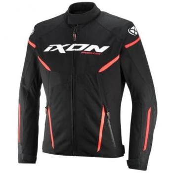 Giubbotto Moto Ixon Striker 2 Air WP Impermeabile Taglia S Nero/Bianco/Rosso