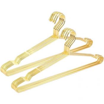 15Pcs Copper Gold Heavy Duty Coat Hangers