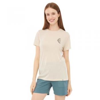 Damen T-Shirt Viking Rune Bamboo XL beige