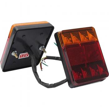 12V 8LED Truck and Van Tail Light IP65 Waterproof