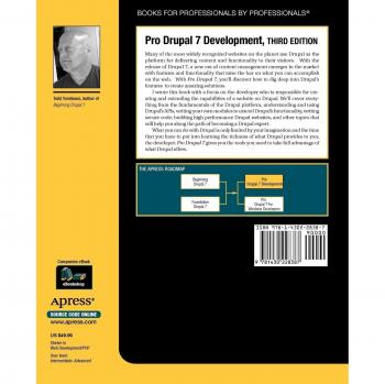 Todd Tomlinson Pro Drupal 7 Development (Expert'S Voice In Open Source)