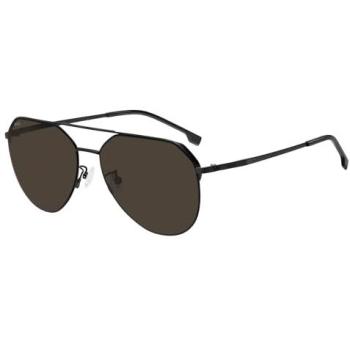 BOSS 1795 F/S Asian Fit 003 IR 61 – Lunettes de soleil masculines noires