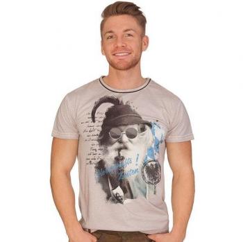 SEPPERL BAYERN Herren Trachtenshirt Grau (XS) – Marjo Modell