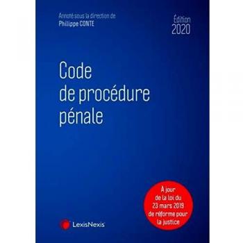 Code De Procedure Pénale 2020