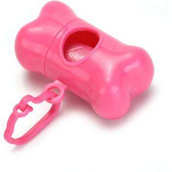 Dispensador de bolsas desechables para perros