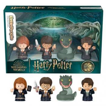 Mattel Harry Potter Little People Collector Kammer des Schreckens 4 Figuren