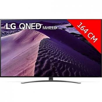 Smart TV LG 65 QNED 4K UHD 65QNED866QA negro