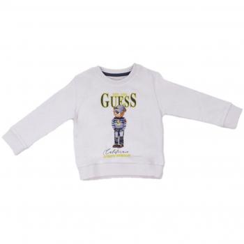 Felpa Guess Kids White LS Attiva