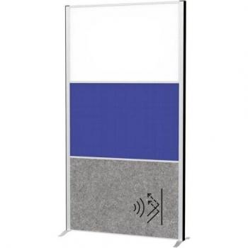 MAUL Système de cloison modulaire MAULconnecto – 1 panneau acoustique, 1 tableau blanc et 1 surface textile