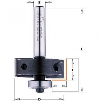 Fraise à Étages Colt HW Z2 S = 8 mm D = 34,9 × 12 × 53 mm DX