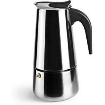 Moka 185 ml in Acciaio Inox per 4 Tazze