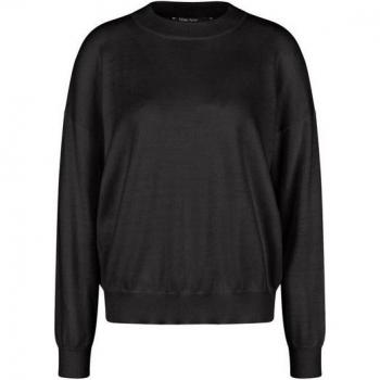 MARC AUREL Schwarzer Longpullover aus Cashmere