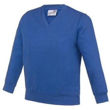 Youth Academy V-Neck Jumper & Sweatshirt Duo – Pack of 2 (Grey, 11‑12)