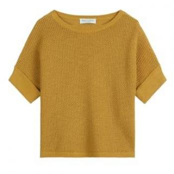 Marc O’Polo Damen Pullover in Senf – Size Large