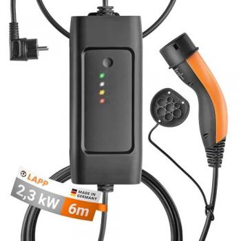 LAPP MOBILITY Mobile Ladestation Basic Typ 2, 2,3 kW, 6 m