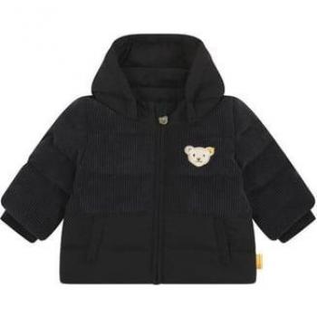 Veste bleu foncé en velours côtelé Steiff