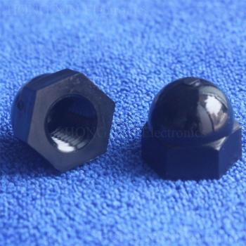 Écrou décoratif nylon noir M6
