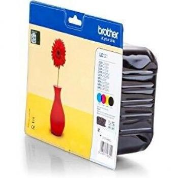 Brother LC-121 #####Tinte Originale Nero, Ciano, Magenta, Giallo