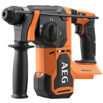 Martillo perforador sin cable AEG de 18V con SDS-Plus, 5.200ipm y 4 modos