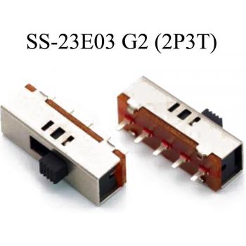 Interruptor de palanca SS-23E03G2 (2P3T) para taladro YuXi