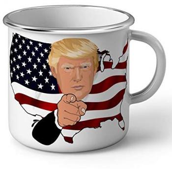 Tasse Humoristique Métal USA à la Mode