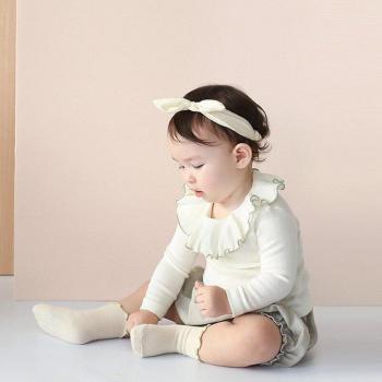 Blusa de Bebé Niña con Volantes