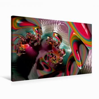Textil‑Leinwand Calvendo 75 cm × 50 cm – Pop Art Fractal, Shako M. Burkhardt Edition