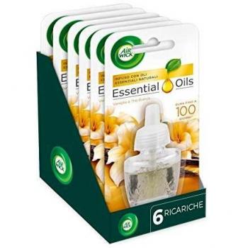 Airwick Ricarica per Diffusore Elettrico Vaniglia e Thè Bianco 19 ml