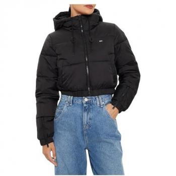 Giubbotto Cropped Fit con Cappuccio Tommy Jeans