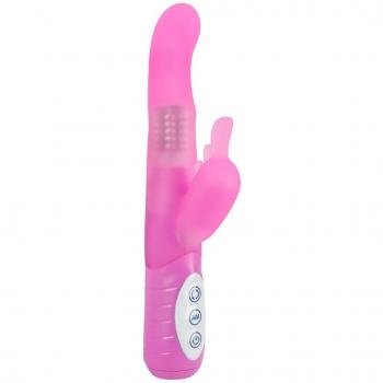 SatinPink ORION Rabbitvibrator – Klitoris‑Reiz & Rotationsperlen