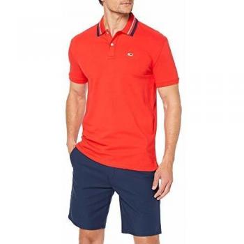 Polo Tommy Hilfiger TJM Tommy Classics Stretch Rouge