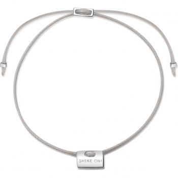 Bracciale Nudo Ailoria Beige/Argento