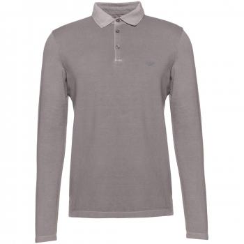 Joop! Herrenlangarmshirt in Grau – Modell Ambrosio, S